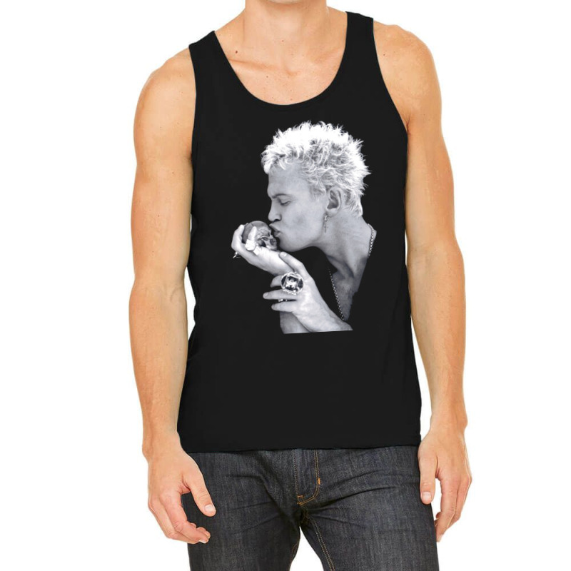 Billy Black White Tank Top by JuanEscobar | Artistshot