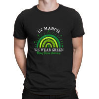 Green Ribbon In March We Wear Green Kidney Disease Awareness T-shirt | Artistshot