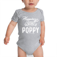 Happiness Poppy Baby Bodysuit | Artistshot