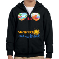 Educator Summer Gift T  Shirt This Educator Earned All Of This Summer Youth Zipper Hoodie | Artistshot