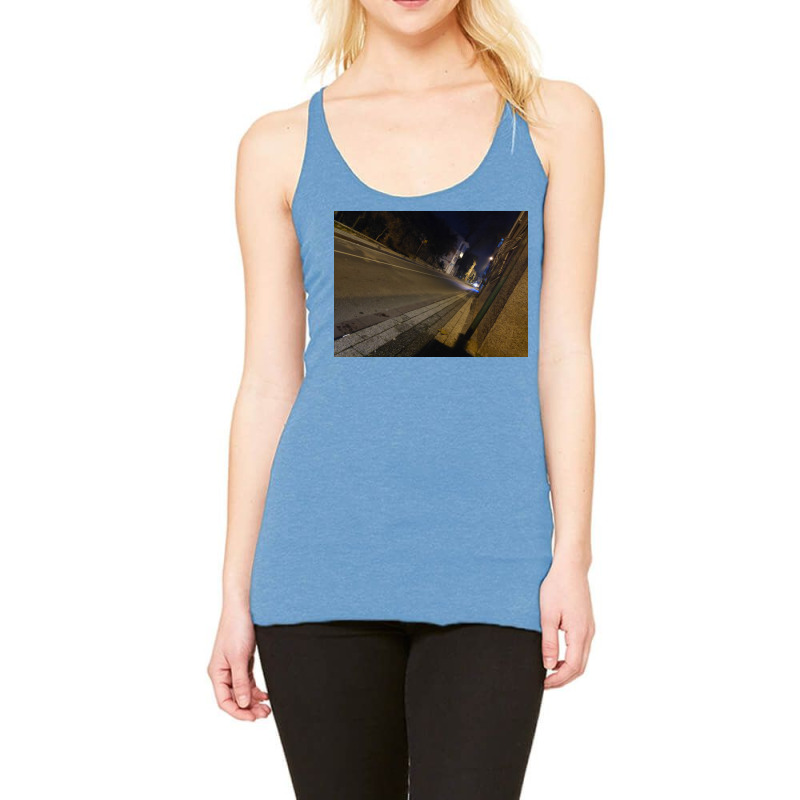 Sidewalk And Road Racerback Tank by dcann | Artistshot