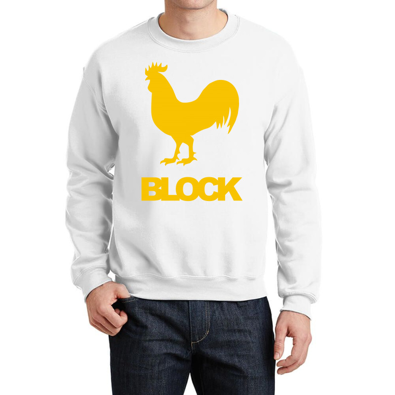 Cock Block Crewneck Sweatshirt | Artistshot