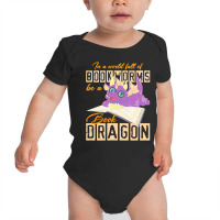 Book Dragon T  Shirt Funny Reading Bookworm Magical Animal Book Dragon Baby Bodysuit | Artistshot