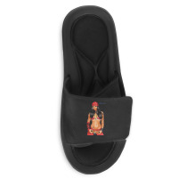 Hip Hop Cool Woman Slide Sandal | Artistshot