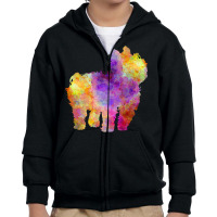 Dogs Lovers T  Shirt Yorkshire Terrier In Watercolor T  Shirt Youth Zipper Hoodie | Artistshot