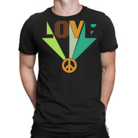 Hippie Peace Love T  Shirt Love Peace T  Shirt T-shirt | Artistshot