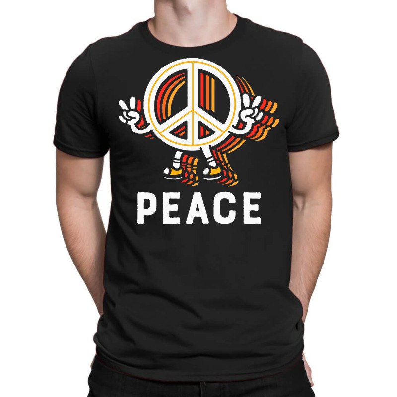 Hippie Peace Love T  Shirt Peace T  Shirt T-Shirt by vivaciouslimb | Artistshot