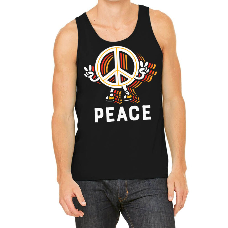 Hippie Peace Love T  Shirt Peace T  Shirt Tank Top by vivaciouslimb | Artistshot