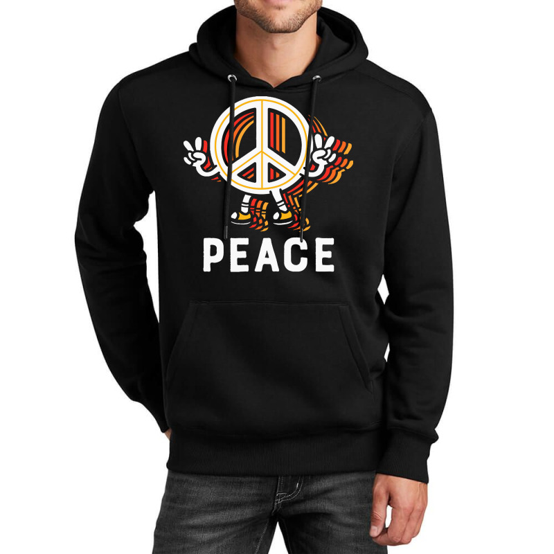 Hippie Peace Love T  Shirt Peace T  Shirt Unisex Hoodie by vivaciouslimb | Artistshot