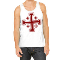 Jerusalem Cross Knights Templar Medieval Symbol Christianity T Shirt Tank Top | Artistshot