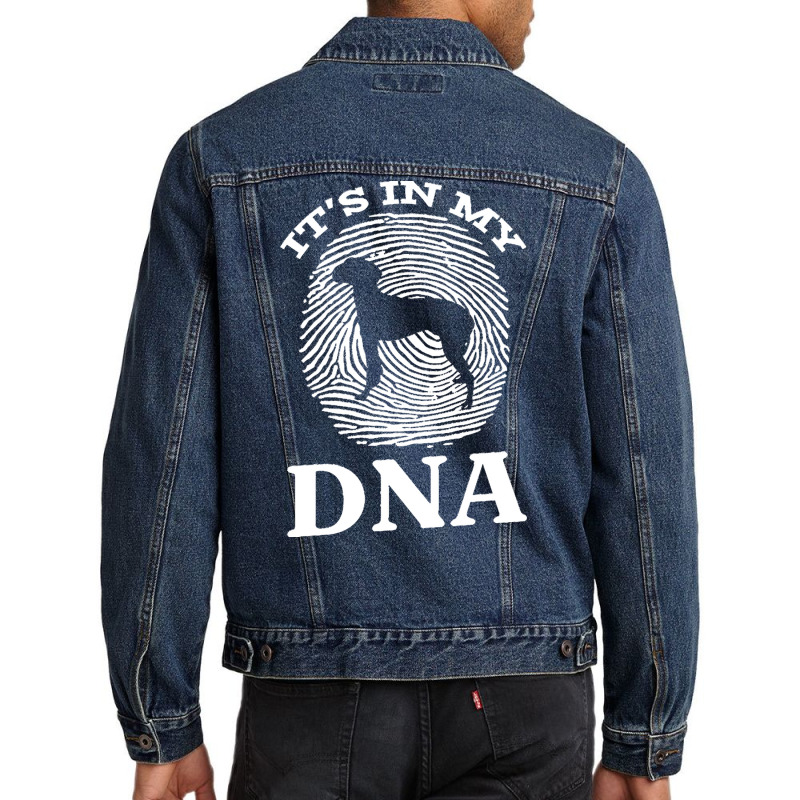 Hygenhund T  Shirt Hygenhund It`s In My D N A Fingerprint I Dog Hygenh Men Denim Jacket by vivaciouslimb | Artistshot