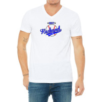 Best Husband Since 1963 - Baseball Husband V-neck Tee | Artistshot