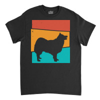 Icelandic T  Shirt Retro Dog Icelandic Sheepdog T  Shirt Classic T-shirt | Artistshot