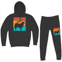 Icelandic T  Shirt Retro Dog Icelandic Sheepdog T  Shirt Hoodie & Jogger Set | Artistshot