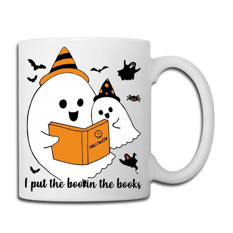 I Put The Boo In The Book Halloween Coffee Mug | Artistshot