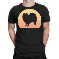 Indian T  Shirt Retro Sunset Indian Spitz T  Shirt T-shirt | Artistshot