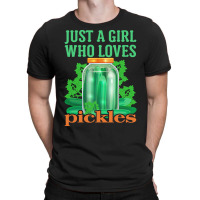 Cucumber T  Shirt Pickle Cucumber Vegan Girl T  Shirt (1) T-shirt | Artistshot