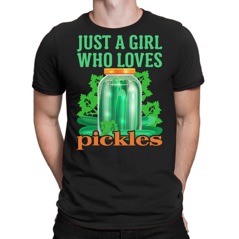 Cucumber T  Shirt Pickle Cucumber Vegan Girl T  Shirt (1) T-Shirt by alexandraturner348 | Artistshot