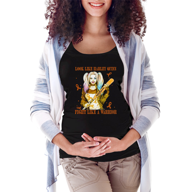 Fight Like A Warrior Maternity Scoop Neck T-shirt by veelra50534 | Artistshot