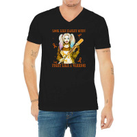 Fight Like A Warrior V-neck Tee | Artistshot