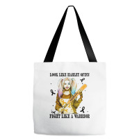 Fight Like A Warrior Tote Bags | Artistshot