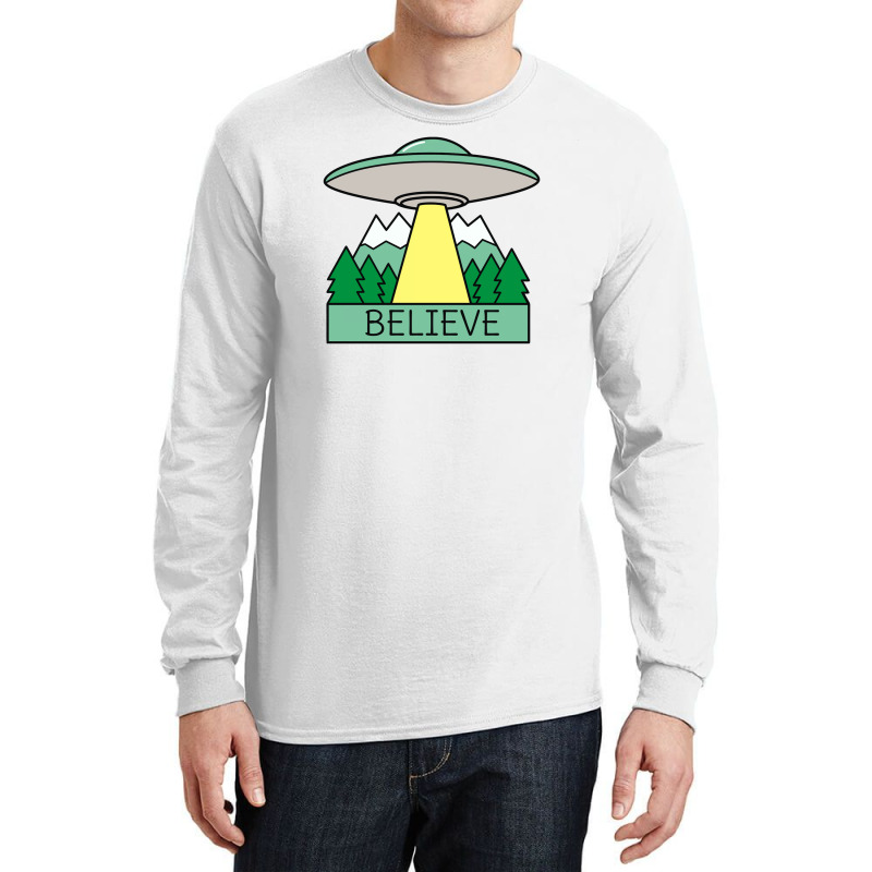 Cool Ufo Sci Fi T Shirt Long Sleeve Shirts | Artistshot