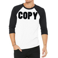 Copy 3/4 Sleeve Shirt | Artistshot
