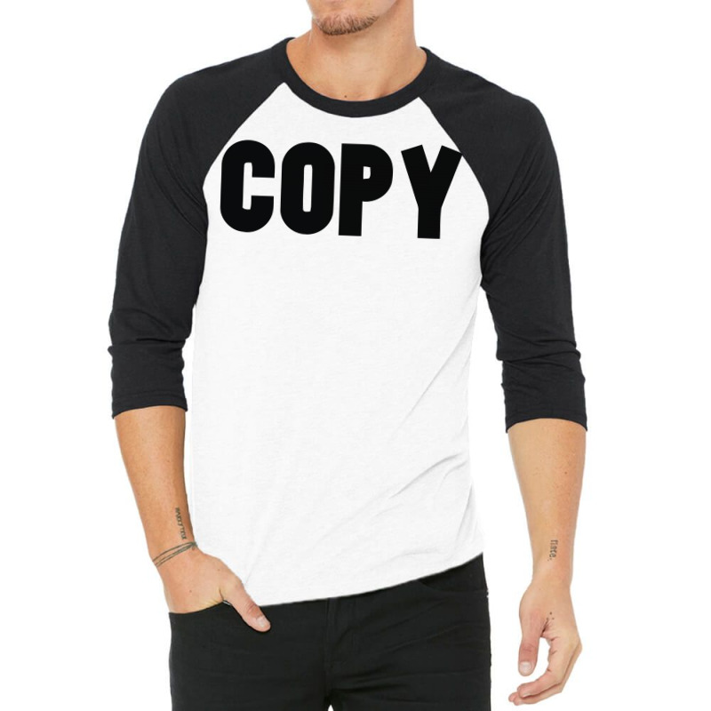 Copy 3/4 Sleeve Shirt | Artistshot
