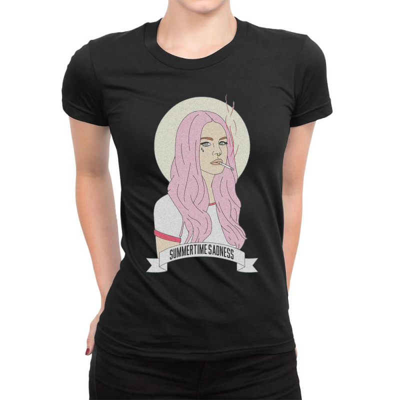 Rock N Roll Music Ladies Fitted T-Shirt by zig street | Artistshot