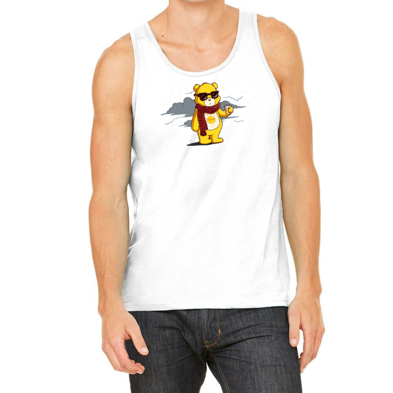 Couldn’t Care Less Bear Tank Top | Artistshot