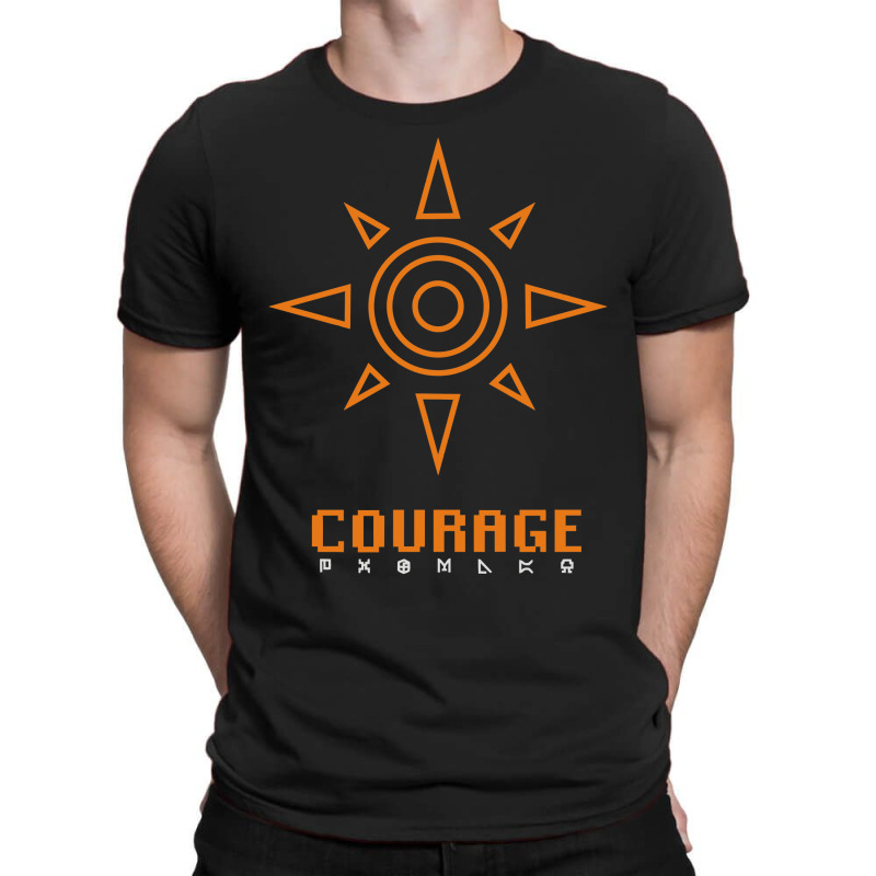 Courage T-shirt | Artistshot