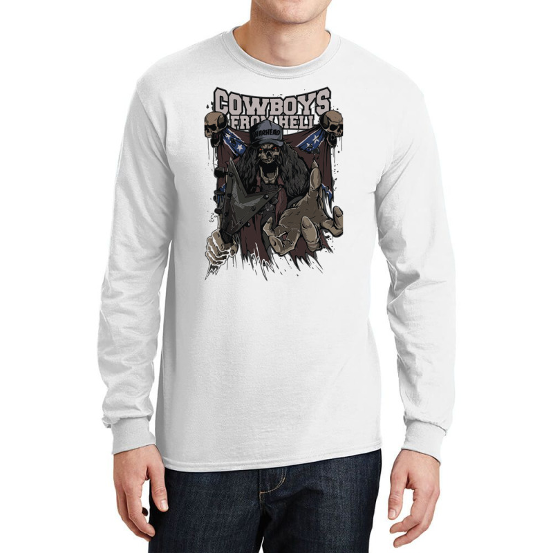 Cowboys From Hell Long Sleeve Shirts | Artistshot
