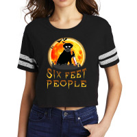 Six Feet People Funny Scorecard Crop Tee | Artistshot