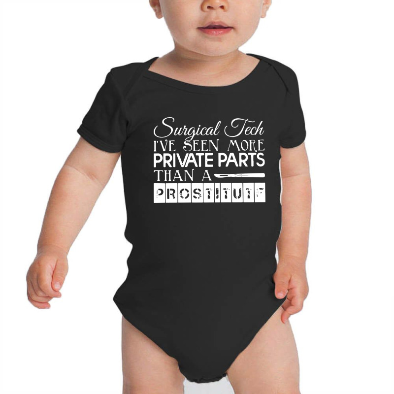 Surgical Tech Baby Bodysuit by Nicole Tees | Artistshot