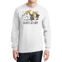 Crazy Cat Lady (4) Long Sleeve Shirts | Artistshot