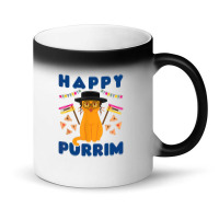 Happy Purrim Purim Funny Esther Cat Jewish Magic Mug | Artistshot