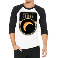 Us Partial Eclipse August 21 2017 Texas Tshirt 3/4 Sleeve Shirt | Artistshot