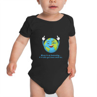 Earth Humanity Baby Bodysuit | Artistshot