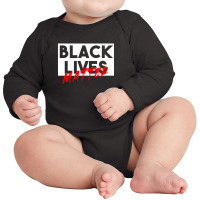 Black Lives Matter Long Sleeve Baby Bodysuit | Artistshot