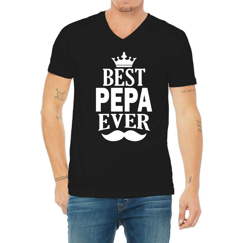 Best Pepa Ever V-neck Tee | Artistshot