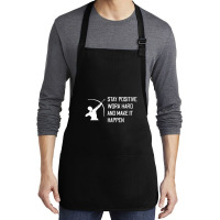 Archery Motivation Sayings Bow Arrow Archer Gift Medium-length Apron | Artistshot