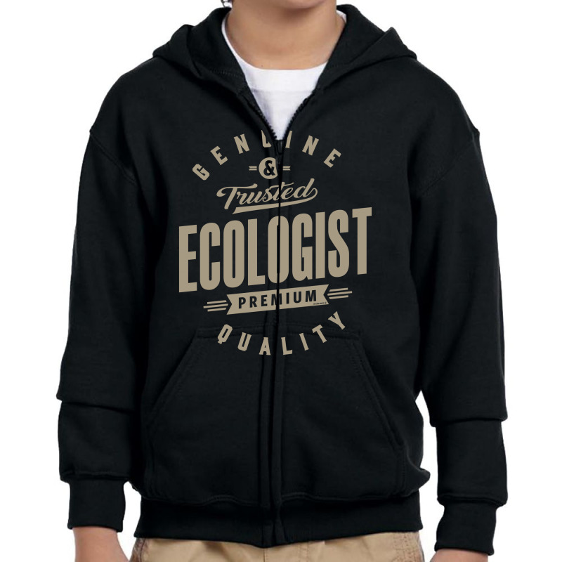 Genuine Ecologist Youth Zipper Hoodie by RafaelLopez | Artistshot