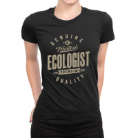 Genuine Ecologist Ladies Fitted T-shirt | Artistshot