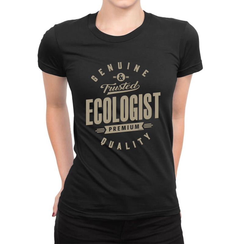 Genuine Ecologist Ladies Fitted T-Shirt by RafaelLopez | Artistshot