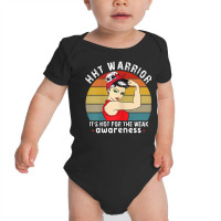 Womens Hht Warrior Women Awareness T Shirt Baby Bodysuit | Artistshot