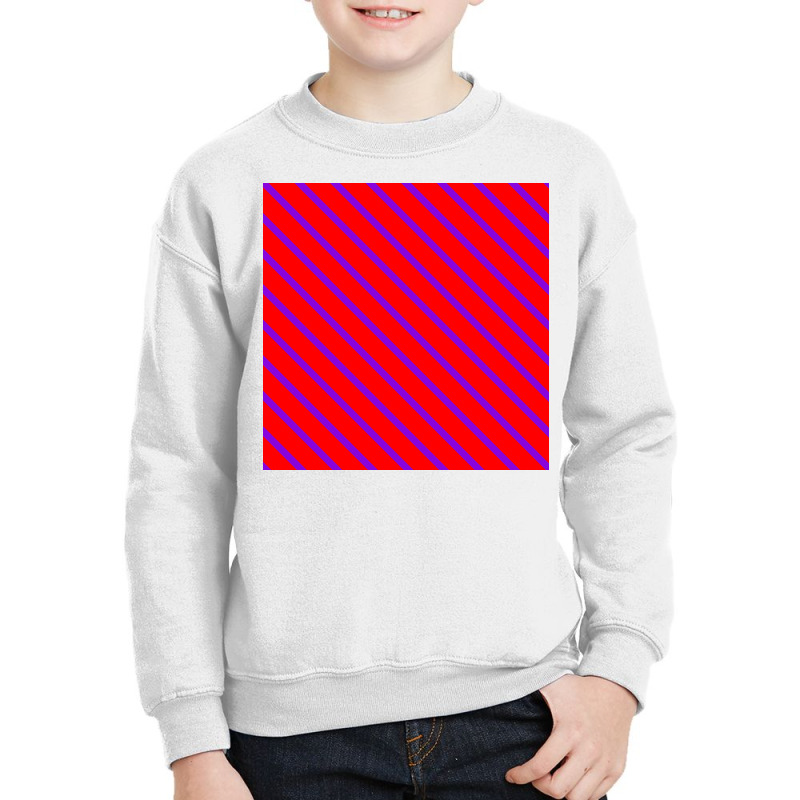 Red And Blue Gradient Artwork Youth Sweatshirt by American choice | Artistshot