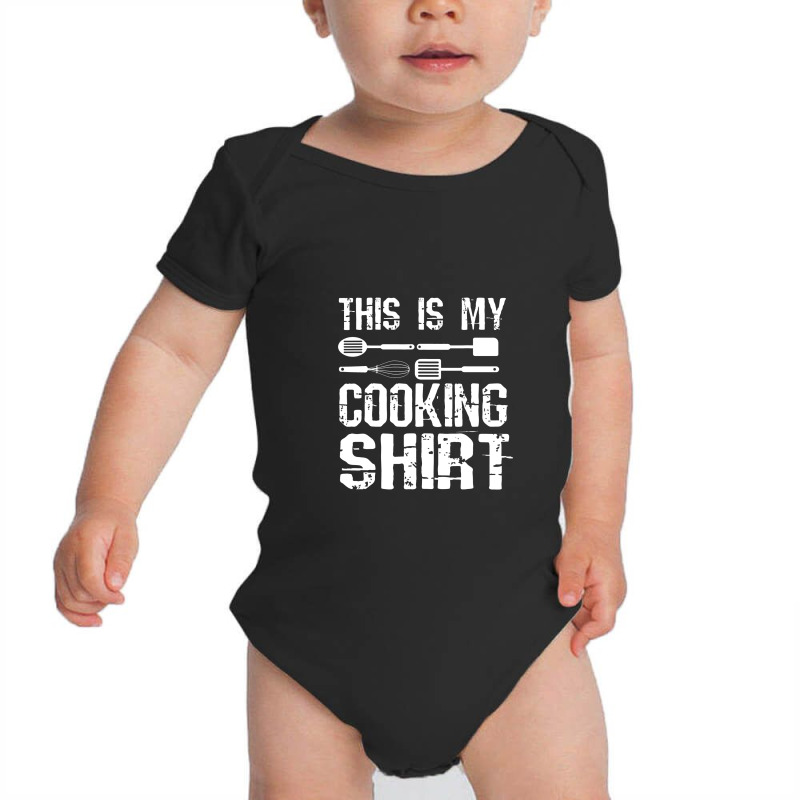 This Is My Cooking Shirt Cool Cook Chef Recipe Book Baking Baby Bodysuit by akinowiaya | Artistshot