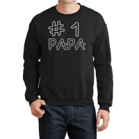 Dad's Papa's Crewneck Sweatshirt | Artistshot