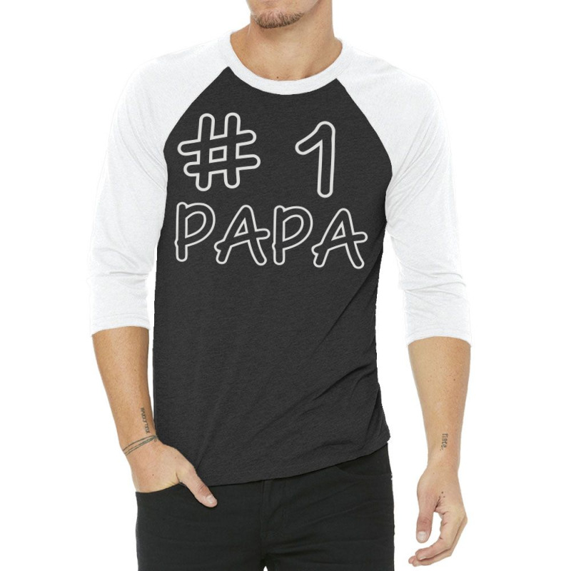 Dad's Papa's 3/4 Sleeve Shirt | Artistshot