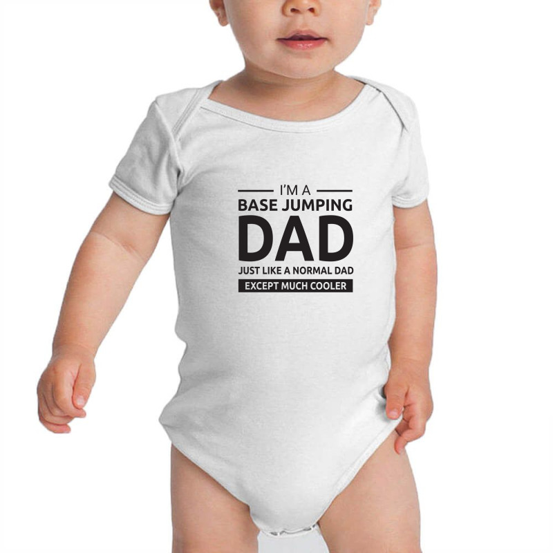 Base Jumping Sky Diving Diver Dad Fathers Day Gift Baby Bodysuit by Tasteful Tees | Artistshot